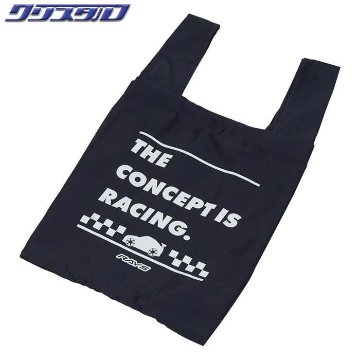 レイズ RAYS オフィシャル エコ バッグ24S THE CONCEPT IS RACING/SHOPPING 7409020002531