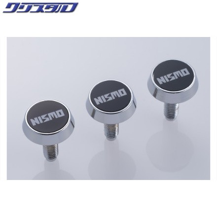 NISMO ニスモ 40周年記念パーツ ナンバープレートロック 初代NISMOロゴバージョン 96231-RN011-40