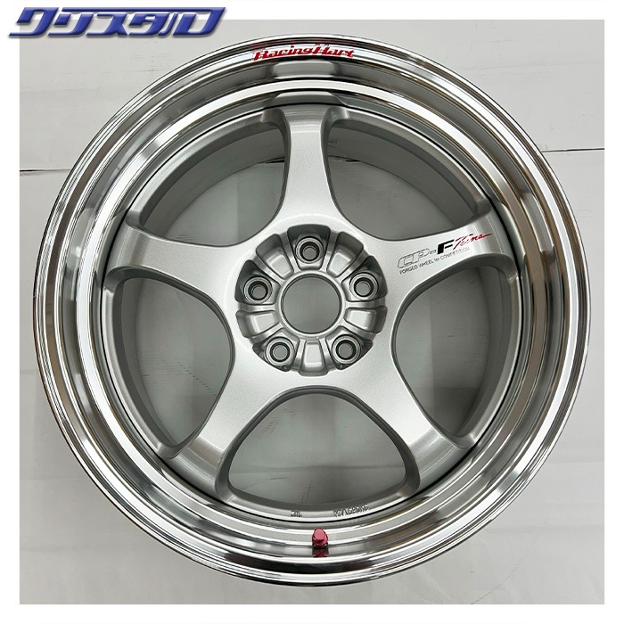 セール品！ TAKECHI PROJECT RACING HART (タケチプロジェクト レーシングハート) CP-Fチューン 1880+35 1890+38 5/114 18インチ 8J 9J +35 +38 ホール数:5 PCD:114 シルバー 特選輸入タイヤ 225/40R18 235/40R18 各2本計4本セット