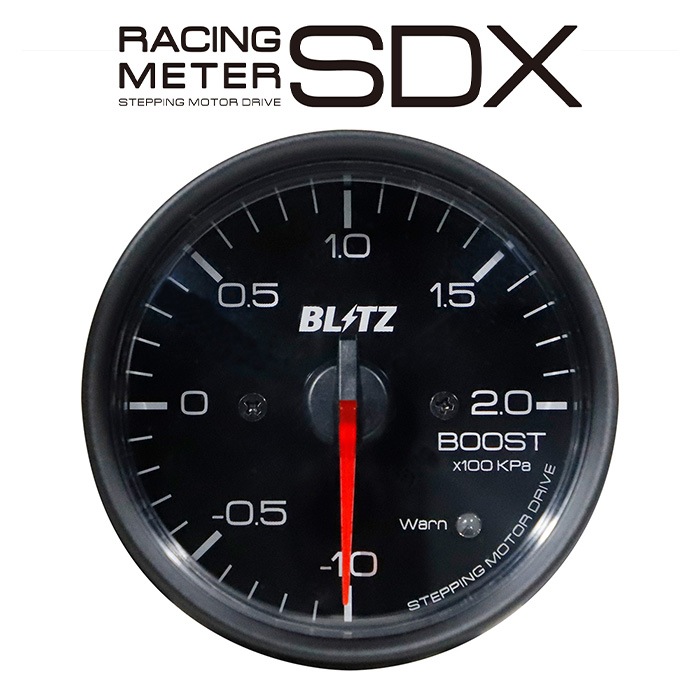 ブリッツ レーシングメーターSDX φ60 BOOST METER 19601 BLITZ RACING METER SDX