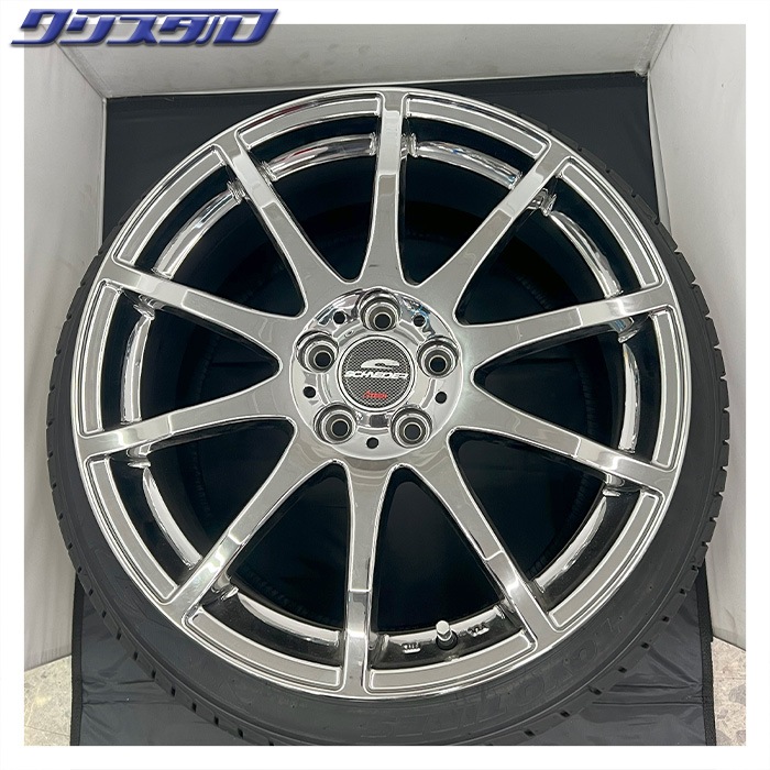 SCHNEIDER 17in 7J +50 PCD100 ホイールのみ 4本 ホイール4本セット 17インチ 7J+50 5H-100 SCHNEIDER RX27 ブラック