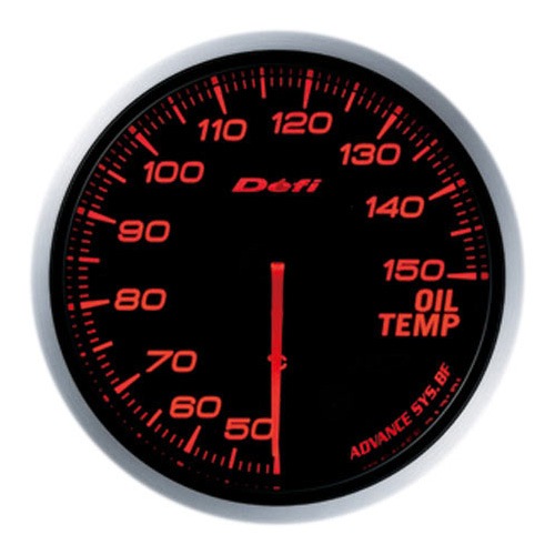 Defi-Link Meter ADVANCE BF (アドバンスビーエフ) Φ60 アンバーレッド 油温計 DF10402