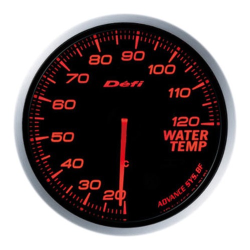 Defi-Link Meter ADVANCE BF (アドバンスビーエフ) Φ60 アンバーレッド 水温計 DF10502