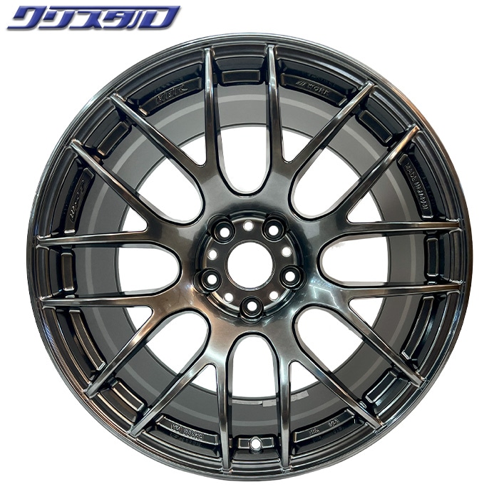 セール品! WORK (ワーク) EMOTION M8R (エモーション M8R) 18105+12 5/114 18インチ 10.5J +12 ホール数:5 PCD:114 グリミットブラック 4本セット