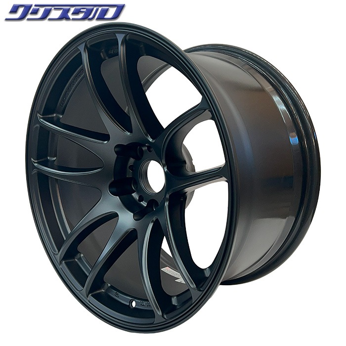 セール品！ WORK (ワーク) EMOTION CR Kiwami (エモーション 極) 1895+0 5/114 18インチ 9.5J +0 ホール数:5 PCD:114 マッドブラック 2本セット