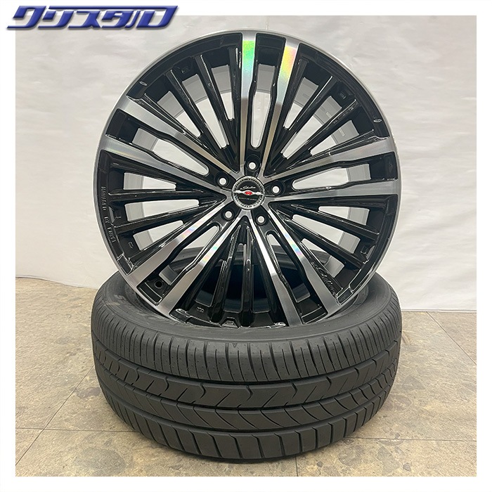 セール品！ 共豊 AMEシャレン XR-75 monoblock (モノブロック) 2085+35 2095+35 5/114 20インチ 8.5J 9.5 +35 ホール数:5 PCD:114 ダイヤモンドフィニッシュ×ブラウンドブラック 特選輸入タイヤ 245/40R20 各2本計4本セット