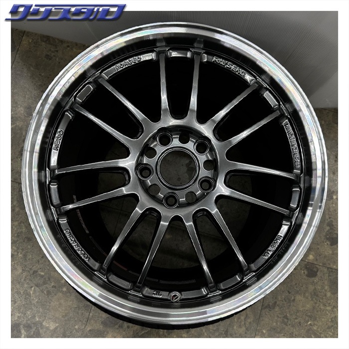 セール品！ RAYS RE30 Formula Limited (フォーミュラリミテッド) 1875+50 5/114 18インチ 7.5J +50 ホール数:5 PCD:114 フォーミュラシルバー NITTO NT555G2 225/40R18 4本セット