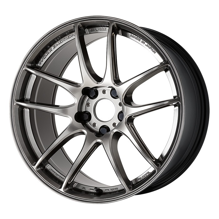 セール品！ WORK EMOTION CR Shigoku GGM (エモーション CR 至極) 1895+22 5/114.3 18インチ 9.5J +22 ホール数:5 PCD:114.3 グローガンメタ 2本セット ワーク エモーション CR Shigoku 至極 GGM