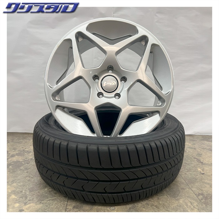 セール品！ RAYS アルテノーヴァ 1875+42 5/114 18インチ 7.5J +42 ホール数:5 PCD:114 スパークシルバー ロードストーン SP04 225/50R18 4本セット