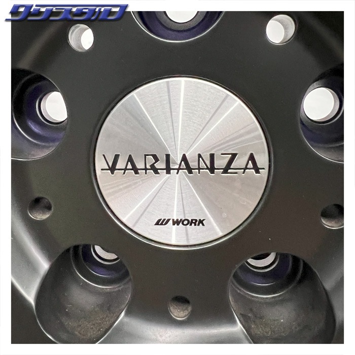 セール品! WORK (ワーク) VARIANZA (ヴァリアンツァ) T1S 1975+48 1985+45 5/114 19インチ 7.5J 8.5J +48 +45 ホール数:5 PCD:114 マットディープブラック 特選輸入タイヤ 215/35R19 各2本計4本セット