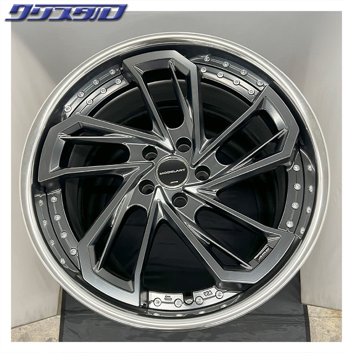 タツさん専用 AME MODELART 19インチ 8J ブラックホイール 4本 タツさん専用 AME MODELART 19インチ 8J ブラックホイール 4本 タツ