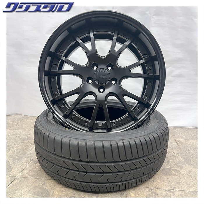 セール品！ WORK (ワーク) GNOSIS (グノーシス) GS4 1985+35 1995+35 5/114 19インチ 8.5J 9.5J +35 ホール数:5 PCD:114 シャドーフィニッシュ 特選輸入タイヤ 225/45R19 各2本計4本セット