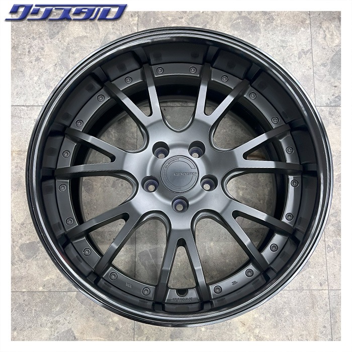 セール品！ WORK (ワーク) GNOSIS (グノーシス) GS4 1985+35 1995+35 5/114 19インチ 8.5J 9.5J +35 ホール数:5 PCD:114 シャドーフィニッシュ 特選輸入タイヤ 225/45R19 各2本計4本セット