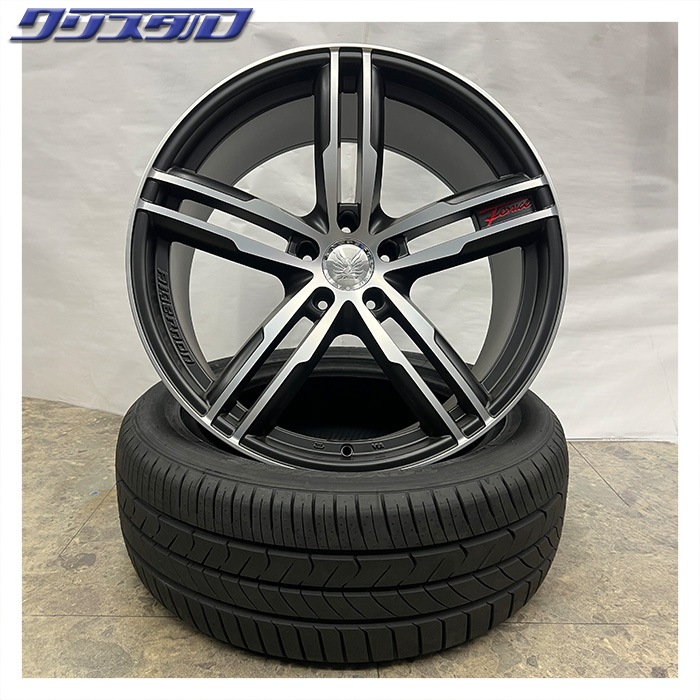 セール品! DOALL FENICE (フェニーチェ) CH1 2085+38 2095+38 5/114 20インチ 8.5J 9.5J +38 ホール数:5 PCD:114 マットブラックポリッシュ NITTO NT555G2 245/40R20 各2本計4本セット