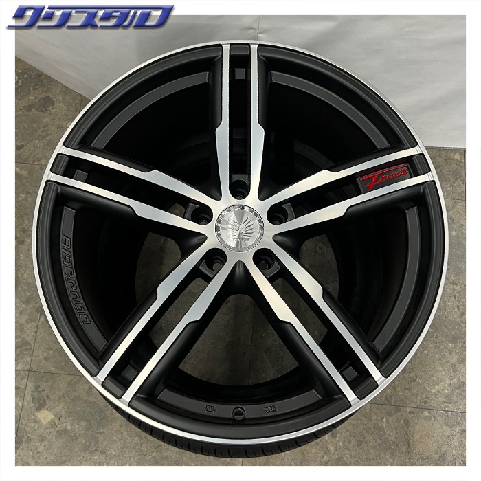 セール品! DOALL FENICE (フェニーチェ) CH1 2085+38 2095+38 5/114 20インチ 8.5J 9.5J +38 ホール数:5 PCD:114 マットブラックポリッシュ NITTO NT555G2 245/40R20 各2本計4本セット