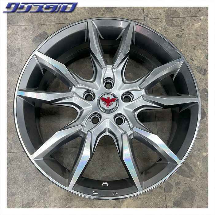 セール品！ makina ISOTTA FREGATA (マキナイゾッタ フレガータ) 1870+55 5/114 18インチ 7J +55 ホール数:5 PCD:114 ハイパーダークシルバー/ミラーカット 特選輸入タイヤ 215/45R18 4本セット