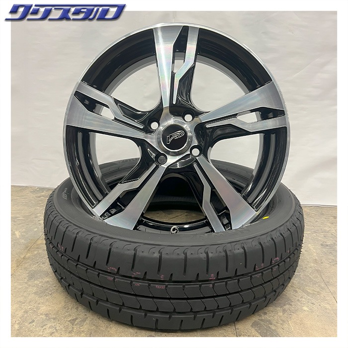 セール品! RAYS COLLEZIONI NATURA(コレッツィオーニ ナトゥーラ) 1650+43 4/100 16インチ 5J +43 ホール数:4 PCD:100 ブラック フルダイヤモンドカット トーヨー ナノエナジー3プラス 165/50R16 4本セット