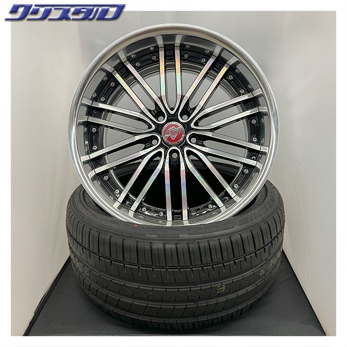 セール品！ SSR Vienna CLAUDEL (ヴィエナ クローデル) 1985+30 1995+35 5/114 18インチ 8.5J 9.5J +30 +35 ホール数:5 PCD:114 ブラックポリッシュ NITTO NT555G2 245/40R20 各2本計4本セット