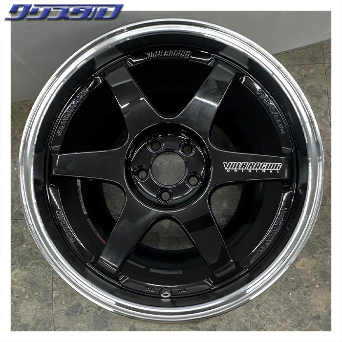 セール品！ RAYS TE37 TTA プログレッシブ 1880+45 1890+45 5/100 18インチ 8J 9J +45 ホール数:5 PCD:100 ダブルブラック/FDMCリム 特選輸入タイヤ 225/40R18 255/35R18 各2本計4本セット