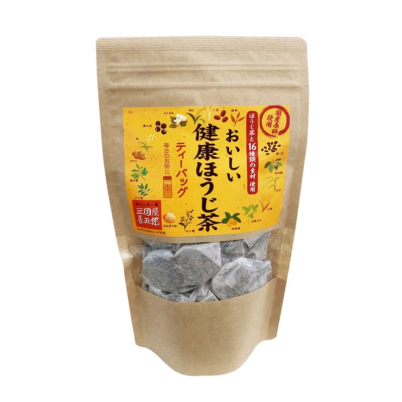 三国屋「おいしい健康ほうじ茶ティーバッグ 5g×20袋」のお取り寄せは