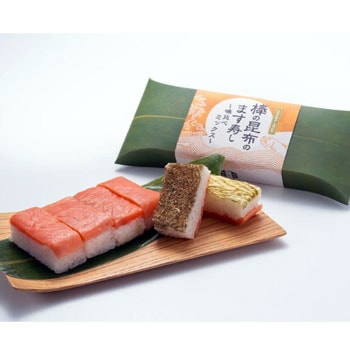 吉田屋鱒寿し本舗：棒の昆布のます寿し～味比べミックス～のお取り寄せ