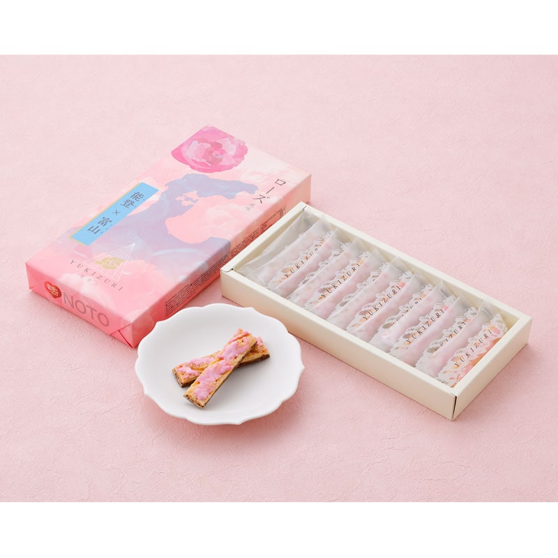 パティシエ 辻口博啓の焼き菓子「YUKIZURI ローズ」（6本入/10本入）の