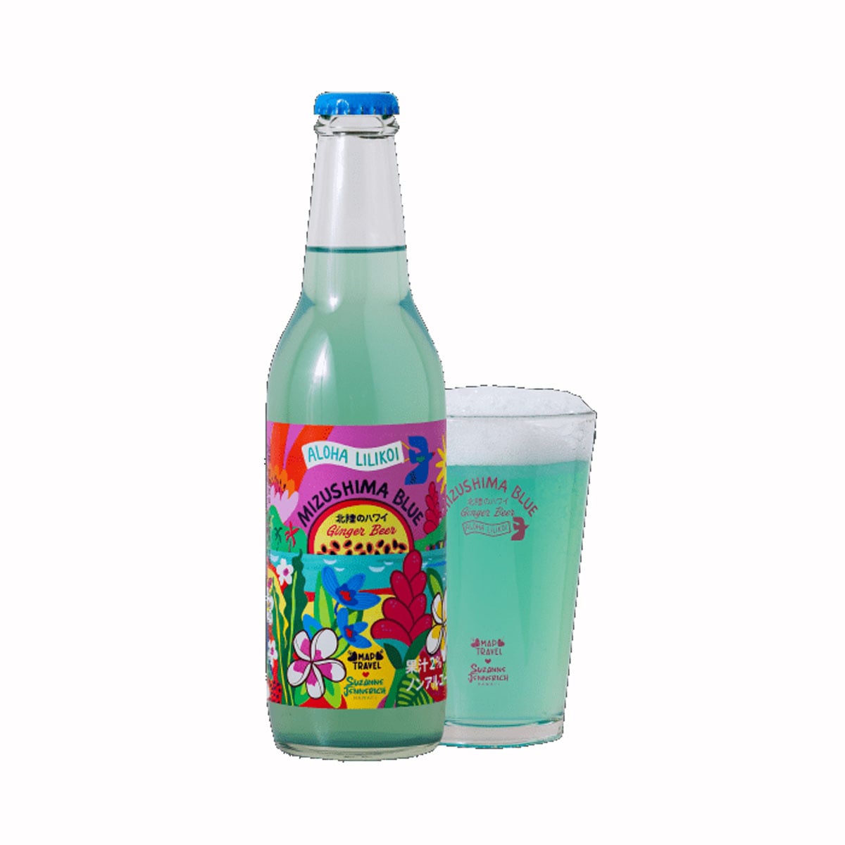 マップトラベル：「MIZUSHIMA BLUE 北陸のハワイ GingerBeer ALHOHA