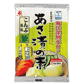 かね七「あさ漬けの素こんぶ風味 （4g×8本入り）×20袋」 富山湾の海洋