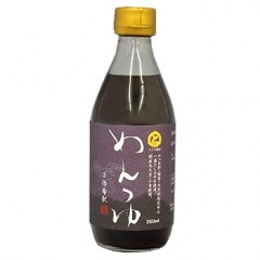 トナミ醤油：「めんつゆ ビン360ml×3本」国産原料使用 一番だしのお