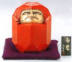 高岡銅器、達磨大師 Amazon.co.jp: 開運 達磨 （金メッキ/24金）＿置物 ダルマ 円覚