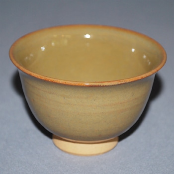 R285 茶碗 木の葉焼一葉窯 伊藤武夫造 抹茶碗 共箱 茶道具（抹茶