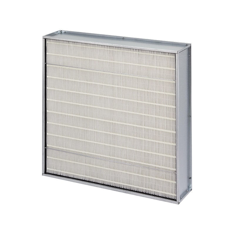 レルフィ 帯電濾材 低圧力損失中性能フィルター 70m3/minの多風量｜LMEL-70-65,LMEL-70-90