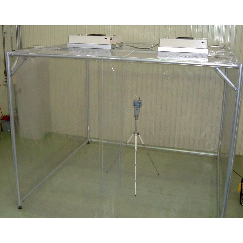 アルミフレーム式クリーンブース ミニエン｜CBUC-2525-2CF