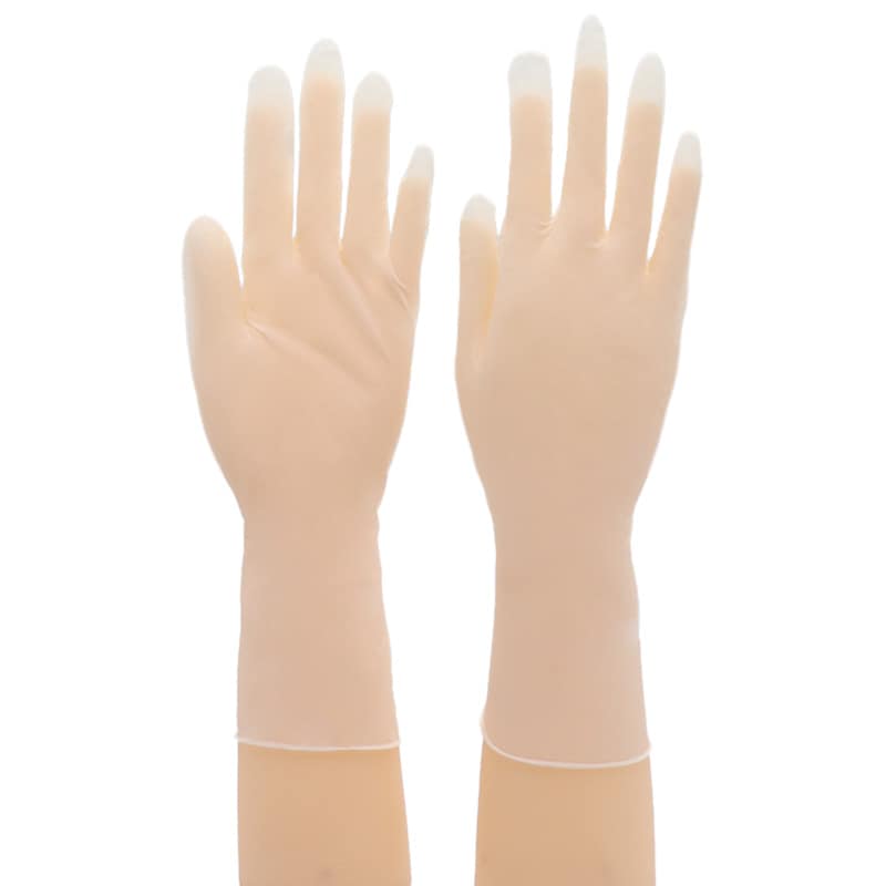 GNCP08 テクニトリルブルーロング手袋 長さ400mm 20枚x25袋 S/M/L/XL