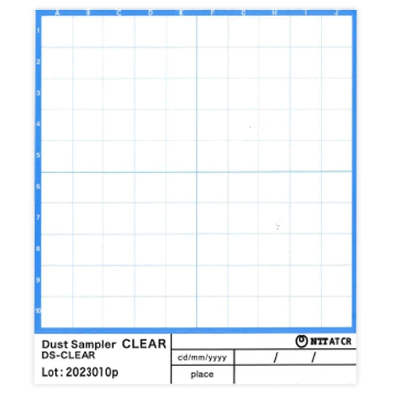 DS-CLEAR ダストサンプラー　異物調査用粘着シート
