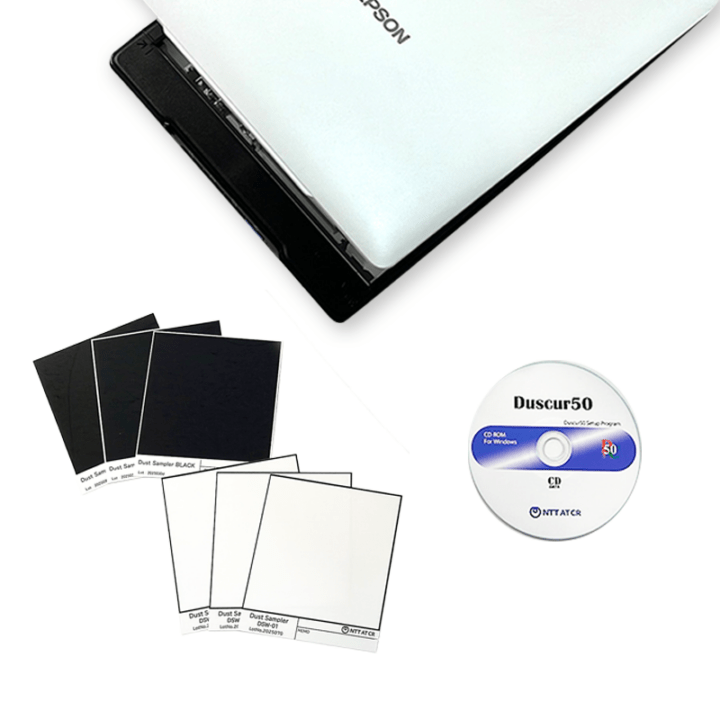 ダスカー50｜50μm以上の異物カウントソフト ※測定用ダストサンプラー2種類付