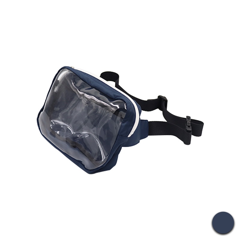 G7129-6｜透明ウエストポーチ