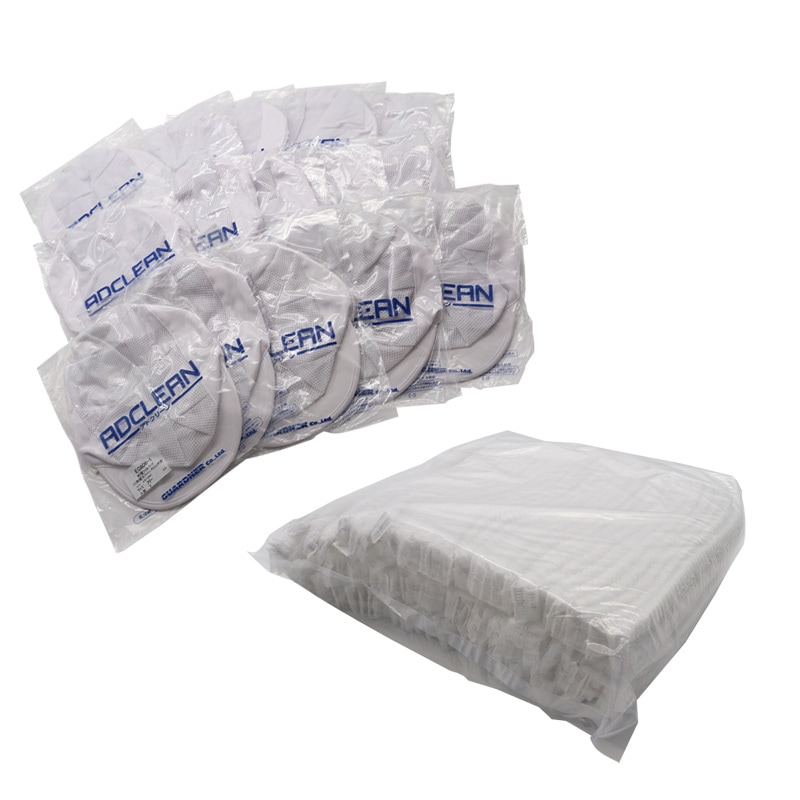 EG606八角帽(ヘアーネット付)15枚＋使い捨てモブキャップ100枚