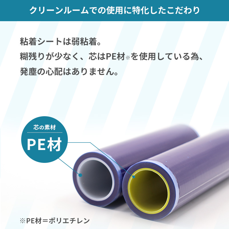 クリーンルーム用粘着ローラー|CSR-100W/B