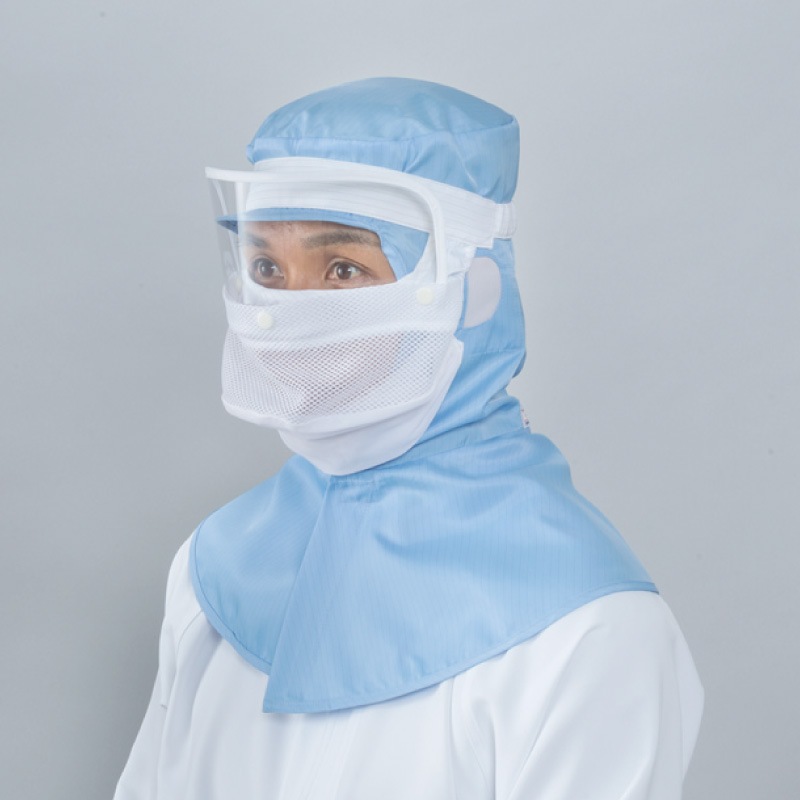 毛髪混入対策 グラスシールド付きマスクG7608│CSC NET [シーズシー