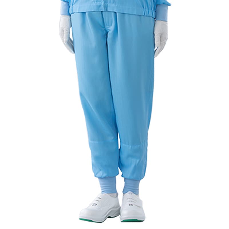 セパレートクリーンルームウエア（下衣）CR5518 白/青 S～5L、特