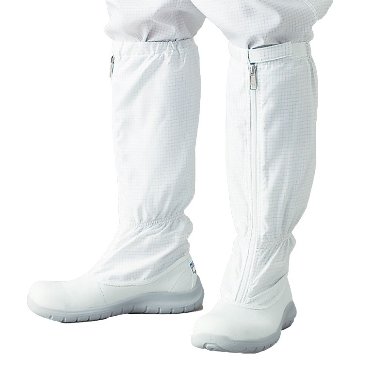 G7760 安全ロングブーツ 白/青22～30cm│CSC NET- クリーンルーム用品