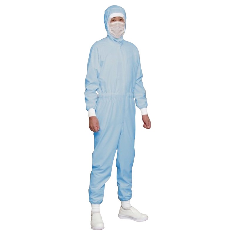 頭部保護部対応異物混入対策クリーンウエア｜CZ180