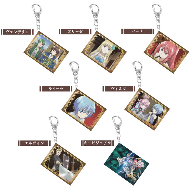 『八男って、それはないでしょう!』ミニチュアキャンバスキーホルダー 第1弾 全7種 コンプリートBOXセット