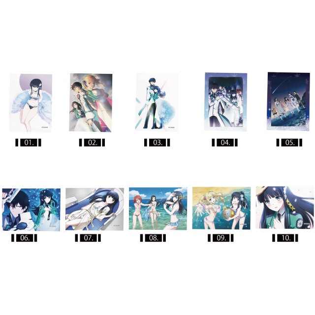 魔法科高校の劣等生 来訪者編 ミニチュアキャンバスキーホルダー 第1弾 全10種 Boxセット くりすと Cs Front Online Shop