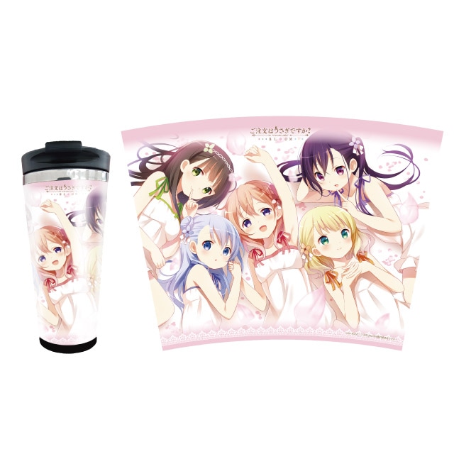 『ご注文はうさぎですか?BLOOM』メタリックタンブラー 集合 450ml