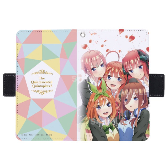 五等分の花嫁∬』手帳型スマホケース 01 集合 | 人気アニメや