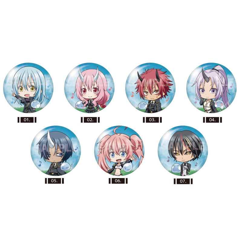 転生したらスライムだった件』おさコレ メタリック缶バッジ 第1