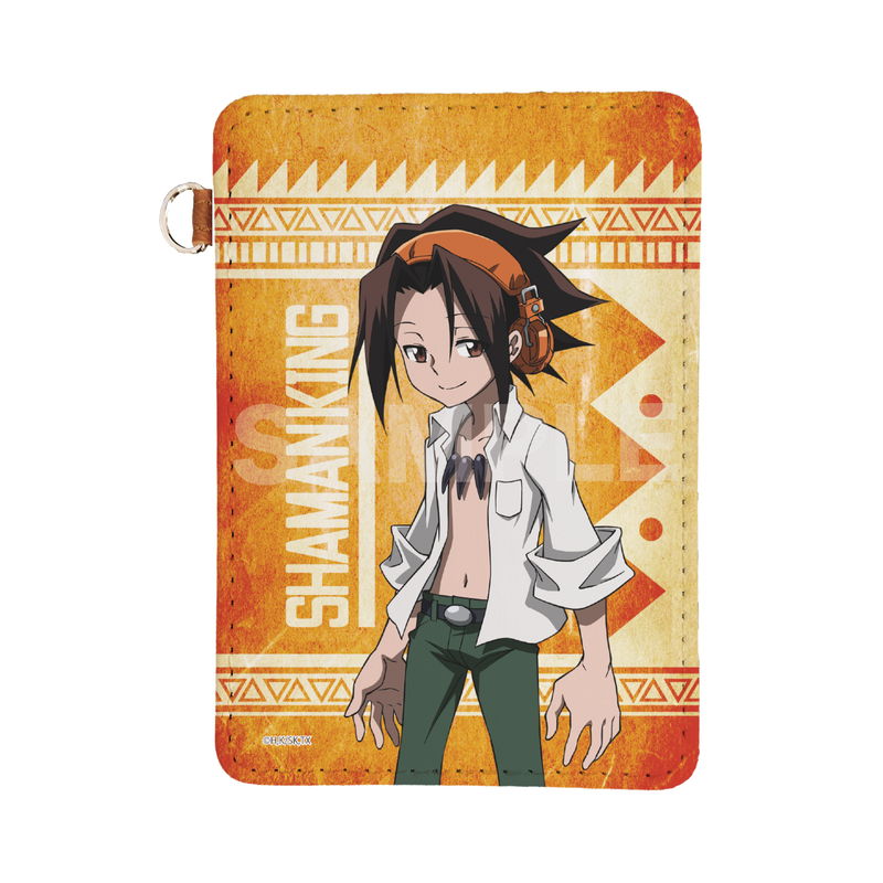 『SHAMAN KING』レザーパスケース 01 麻倉 葉