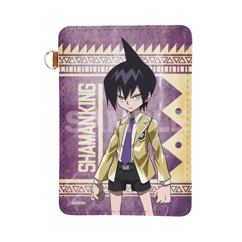 SHAMAN KING』レザーパスケース 03 道 蓮 | 人気アニメやキャラクター